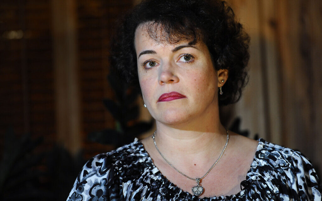 Veronique Pozner in Danbury, Connecticut, January 14, 2013. (AP Photo/Jessica Hill, File)