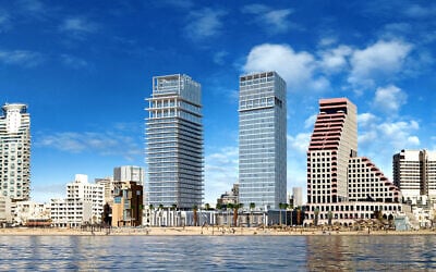 David Promenade Residences, Tel Aviv shoreline (courtesy Holland Real Estate) David Promenade Residences, Tel Aviv shoreline (courtesy Holland Real Estate)