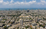 A general view of Tel Aviv on August 8, 2022. (Yossi Aloni/Flash90)