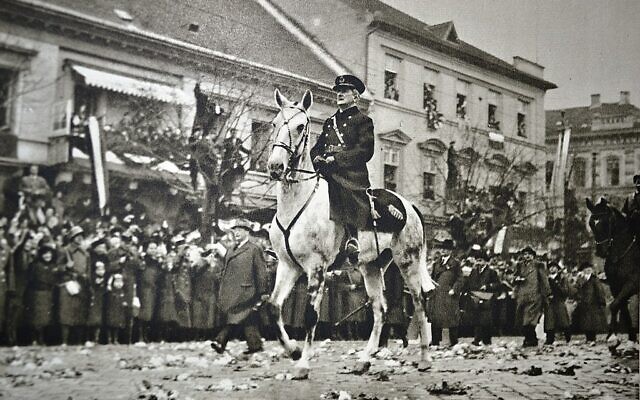 Miklos Horthy in Košice, November 11, 1938. (Ladislav Luppa/ CC BY-SA 3.0)