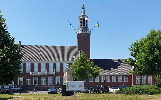 A view of Municipality Park, formerly named Mayor Tjalma Park, in Hogeveen, the Netherlands. (Courtesy of the Municipality of Hogeveen via JTA) A view of Municipality Park, formerly named Mayor Tjalma Park, in Hogeveen, the Netherlands. (Courtesy of the Municipality of Hogeveen via JTA)
