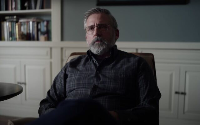 Steve Carell plays a Jewish therapist named Alan Strauss in FX's new series 'The Patient.' (Screenshot from YouTube) Steve Carell plays a Jewish therapist named Alan Strauss in FX's new series 'The Patient.' (Screenshot from YouTube)
