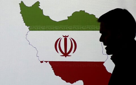 Illustrative: A cybersecurity expert talks about Iran hacking techniques, in Dubai, United Arab Emirates, September 20, 2017. (AP Photo/Kamran Jebreili)