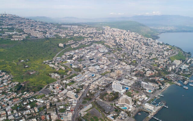 A view of Tiberias and the Sea of Galilee, 2019. (Thomas Leirikh via iStock by Getty Images)