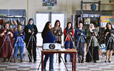 From 'Cinema Sabaya,' about eight Arab and Jewish women in a film workshop, now up for 12 Ophir Awards in the upcoming September 18 ceremony (Courtesy Ella Barak)