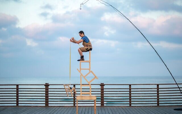 'High Light' by Looky Circus at the 31st Jerusalem Puppet Festival, August 14-18, 2022 (Courtesy Hadar Berel) 'High Light' by Looky Circus at the 31st Jerusalem Puppet Festival, August 14-18, 2022 (Courtesy Hadar Berel)