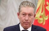 Chairman of the Board of Directors of Oil Company Lukoil Ravil Maganov attends an awarding ceremony at the Kremlin in Moscow on November 21, 2019. (Mikhail KLIMENTYEV / SPUTNIK / AFP)