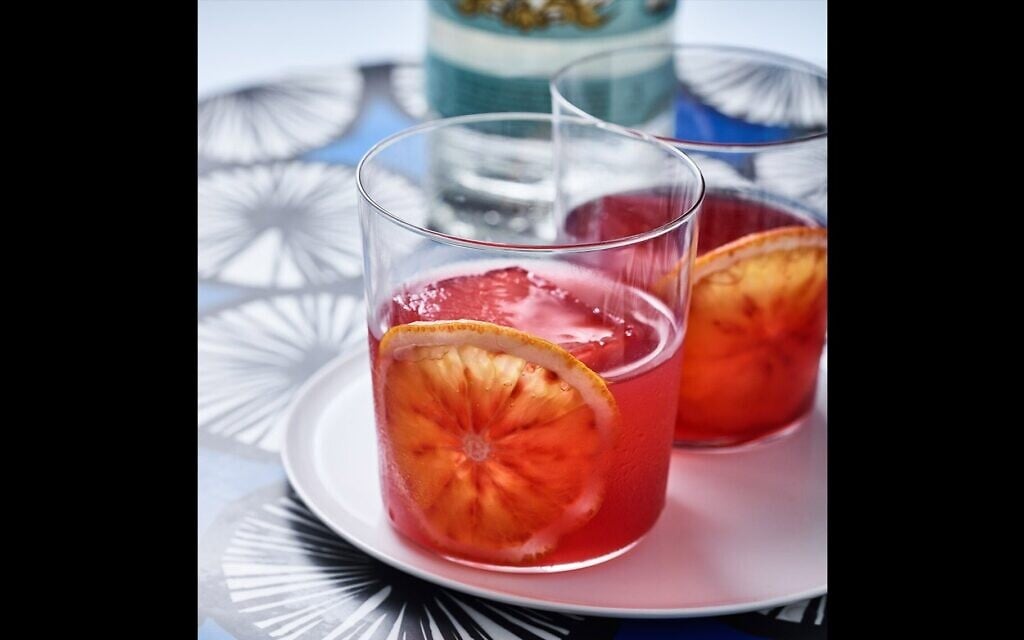 Adeena Sussman's pomegroni. (The Nosher/JTA) Adeena Sussman's pomegroni. (The Nosher/JTA)