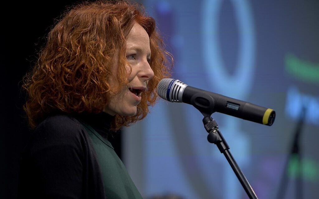 Avitall Gerstetter, shown in 2019, wrote a column critical of conversion in Germany. (Stephan Röhl/Heinrich-Böll-Stiftung via Wikimedia Commons/ via JTA)