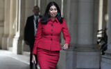 Britain's Home Secretary Suella Braverman arrives in Downing Street in London, September 7, 2022 for the first cabinet meeting since Liz Truss was installed as British Prime Minister a day earlier. (AP Photo/Frank Augstein)