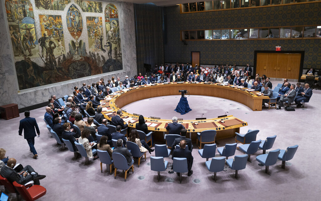 The United Nations Security Council meets on the situation in Ukraine, September 22, 2022 at United Nations headquarters. (AP Photo/Craig Ruttle) The United Nations Security Council meets on the situation in Ukraine, September 22, 2022 at United Nations headquarters. (AP Photo/Craig Ruttle)