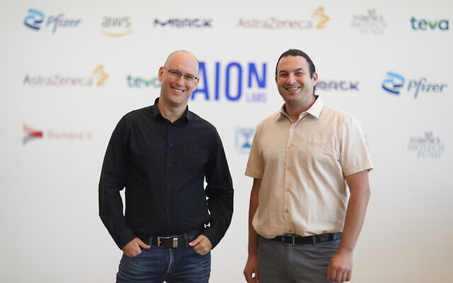 OMEC.AI co-founders Ori Shachar, left, and Amir Harel, right. (Elad Malka)