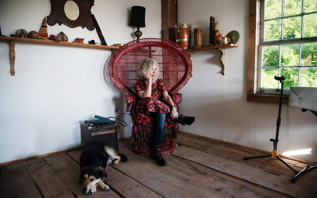 Musician Lenka Lichtenberg. (Bo Huang)
