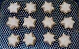Zimtsterne, also eaten after Yom Kippur as a break-fast treat. (The Nosher/ JTA)