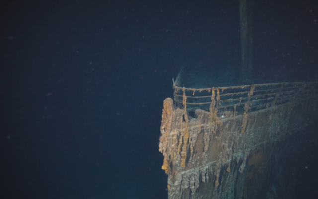 The wreck of the Titanic in 8K quality video taken by underwater exploration firm OceanGate Expeditions. (Screengrab/YouTube) The wreck of the Titanic in 8K quality video taken by underwater exploration firm OceanGate Expeditions. (Screengrab/YouTube)
