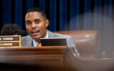 US House Representative Ritchie Torres, a New York Democrat, speaks during a House committee hearing on Homeland Security at the Capitol in Washington, July 20, 2022. (AP Photo/Amanda Andrade-Rhoades)