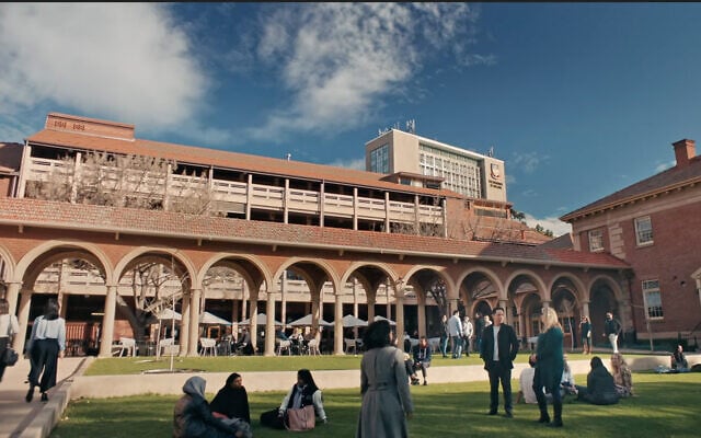 Illustrative: The University of Adelaide seen in a promotional video. (Screenshot/YouTube)
