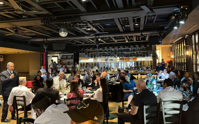 Benjamin Netanyahu addresses a meeting of his Likud faction in Tel Aviv on September 21, 2021. (Likud Party) Benjamin Netanyahu addresses a meeting of his Likud faction in Tel Aviv on September 21, 2021. (Likud Party)