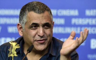 In this file photo taken on February 19, 2016, Iranian director Mani Haghighi attends a press conference the film 'Ejhdeha Vared Mishavad!' ('A Dragon Arrives!') in competition of the 66th Berlinale Film Festival in Berlin. (John Macdougall/AFP, File)