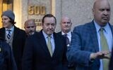 US actor Kevin Spacey leaves United Sates District Court for the Southern District of New York on October 20, 2022 in New York City.  A New York court on Octobwer 20, 2022 dismissed a $40 million sexual misconduct lawsuit brought against Kevin Spacey by an actor who claimed the disgraced Hollywood star targeted him when he was 14. (Yuki IWAMURA / AFP)