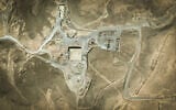 The Syrian nuclear reactor site before it was destroyed by the IDF in 2007, as seen by satellite (Photo: Google Earth)