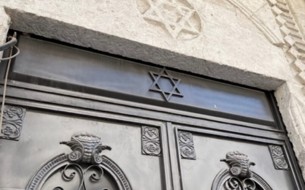 Stars of David can be seen all around Antakya, which has served as a home for Jews for centuries. (David I. Klein/ JTA)