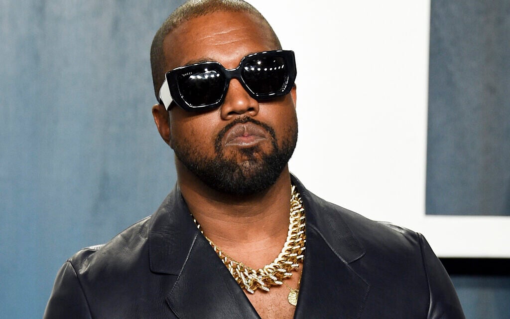 Kanye West at the Vanity Fair Oscar Party in Beverly Hills, California, February 9, 2020. (Evan Agostini/Invision/AP) Kanye West at the Vanity Fair Oscar Party in Beverly Hills, California, February 9, 2020. (Evan Agostini/Invision/AP)