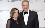 Speaker of the US House Nancy Pelosi, and her husband, Paul Pelosi, arrive at the State Department for the Kennedy Center Honors State Department Dinner, December 7, 2019, in Washington. (AP Photo/Kevin Wolf, File)