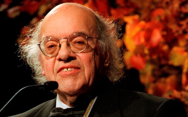 Gerald Stern speaks to the audience during the National Book Awards in New York November 18, 1998. (AP Photo/Osamu Honda, File) Gerald Stern speaks to the audience during the National Book Awards in New York November 18, 1998. (AP Photo/Osamu Honda, File)