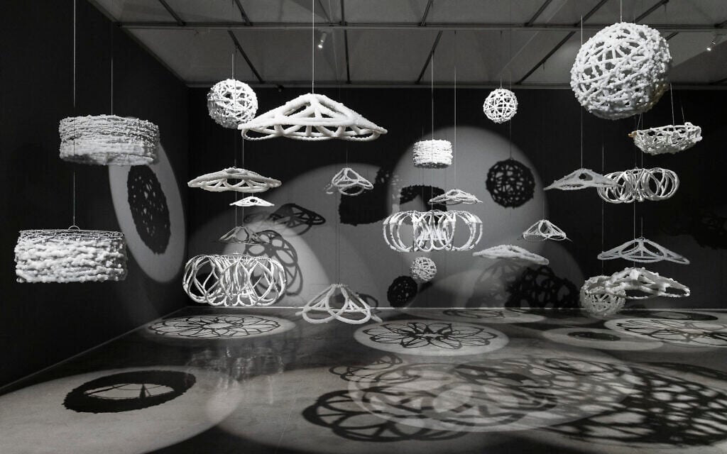Salt-encrusted art from the Dead Sea lands at the Israel Museum