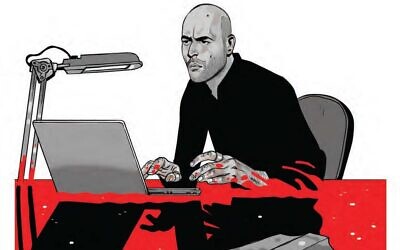 Detail from 'I'm Still Alive,' by Roberto Saviano, illustrated by Asaf Haunka. (Courtesy Boom! Studios)