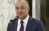 Deputy Speaker of the Lebanese Parliament Elias Bou Saab addresses the ongoing maritime negotiations between Israel and Lebanon during a live TV broadcast, October 3, 2022 (used in accordance with Clause 27a of the Copyright Law)