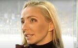 Tatiana Navka (YouTube screen capture, used in accordance with Clause 27a of the Copyright Law)