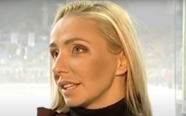 Tatiana Navka (YouTube screen capture, used in accordance with Clause 27a of the Copyright Law)