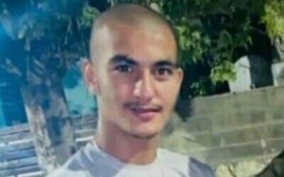 Jalal Amash, shot dead in Jisr az-Zarqa on October 10, 2022 (Social media; used in accordance with clause 27a of the Copyright Law)