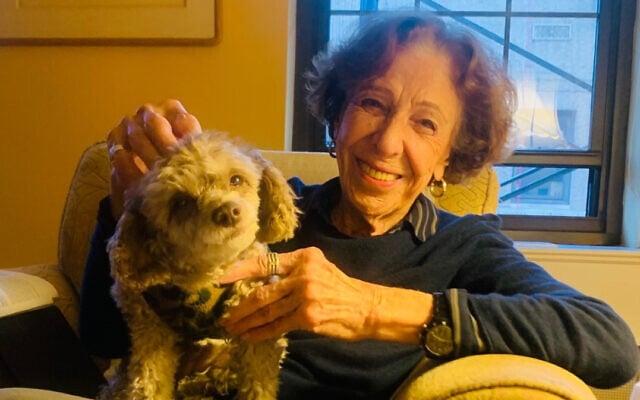 Stella Levi with her canine friend Camuggi (Michael Frank)
