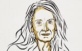 Annie Ernaux, winner of the 2022 Nobel prize in literature (Royal Swedish Academy via twitter)