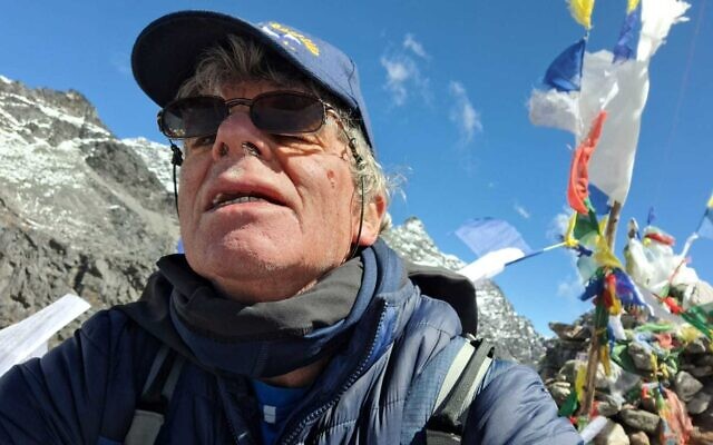 Undated photo of Asaf Ben Barak, an Israeli doctor who died on October 24, 2022 during a trek in Nepal. (Courtesy) Undated photo of Asaf Ben Barak, an Israeli doctor who died on October 24, 2022 during a trek in Nepal. (Courtesy)