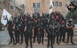 Members of Lion's Den are seen in Nablus in an image published by the armed faction on September 3, 2022. (Courtesy; used in accordance with Clause 27a of the Copyright Law)