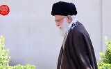 Iranian dissident and cleric Ali Tehrani, brother-in-law of supreme leader Ali Khamenei, died in Tehran aged 96, October 20, 2022 (Screenshot/Youtube; used in accordance with Clause 27a of the Copyright Law)