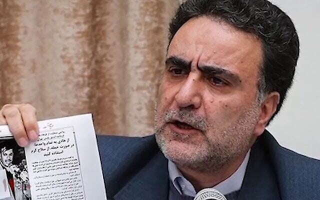 Mostafa Tajzadeh, a reformist and former government minister in Iran, was jailed for five years by a Tehran court on October 12, 2022. (screenshot/YouTube) Mostafa Tajzadeh, a reformist and former government minister in Iran, was jailed for five years by a Tehran court on October 12, 2022. (screenshot/YouTube)