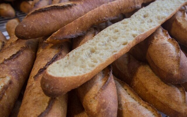 This file photograph taken on May 15, 2019, shows baguettes displayed during the 6th edition of the National Competition for the Best Baguette of French Tradition in Paris (AFP) This file photograph taken on May 15, 2019, shows baguettes displayed during the 6th edition of the National Competition for the Best Baguette of French Tradition in Paris (AFP)