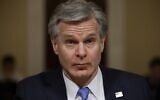 Federal Bureau of Investigation Director Christopher Wray prepares to testify before the House Homeland Security Committee in the Cannon House Office Building on Capitol Hill on November 15, 2022 in Washington, DC (CHIP SOMODEVILLA /  Getty Images via AFP)