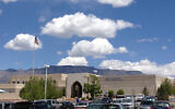 The building housing the Jewish Community Center of Greater Albuquerque and the Jewish Federation of New Mexico (Courtesy of the JCC/ via JTA)