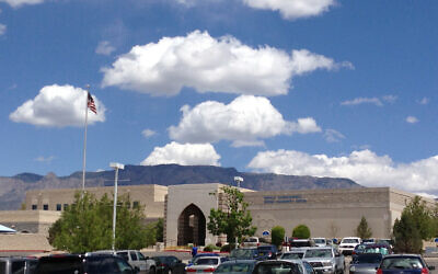 The building housing the Jewish Community Center of Greater Albuquerque and the Jewish Federation of New Mexico (Courtesy of the JCC/ via JTA)