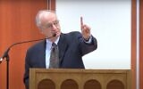Rabbi A. James Rudin, a longtime interfaith activist, will be knighted for his work in Catholic-Jewish relations. (Screenshot via YouTube)