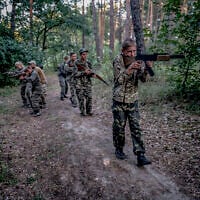 From 'Anti-Terrorist Operation Zone: Photos of War in Ukraine' by Pavel Wolberg, November 22 through January 22 in the art gallery of Wizo Haifa (Courtesy Pavel Wolberg)