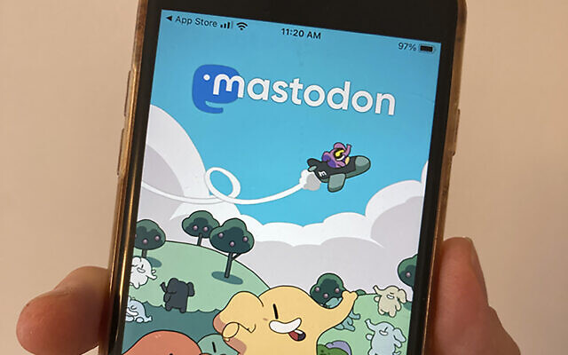 Illustrative: The Mastodon site is shown on a smart phone. (AP Photo/Barbara Ortutay) Illustrative: The Mastodon site is shown on a smart phone. (AP Photo/Barbara Ortutay)