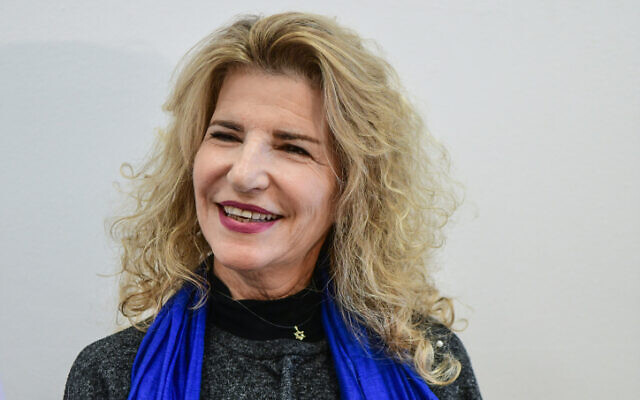 Israeli journalist Hadas Shtaif seen at the Lod Magistrate's Court on December 12, 2019. (Flash90)