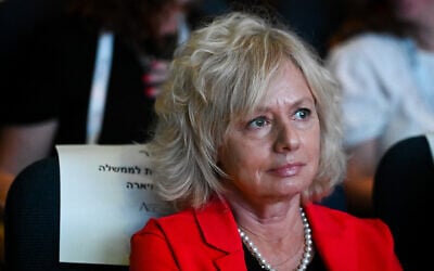 Attorney General Gali Baharav-Miara attends a conference in Tel Aviv, July 5, 2022. (Avshalom Sassoni/Flash90/File)